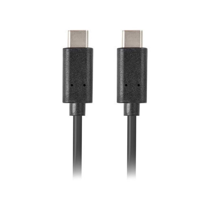 Lanberg Cable USB Tipo C 1m Negro imagen 2
