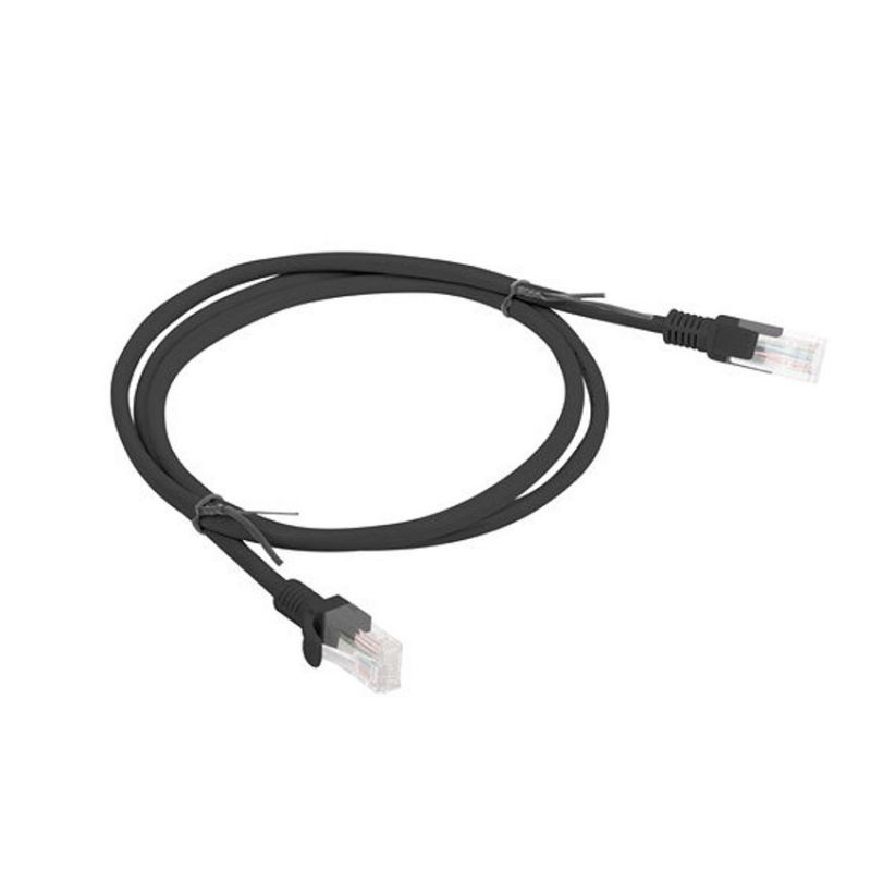 Lanberg Cable UTP Cat 5e 1m Negro