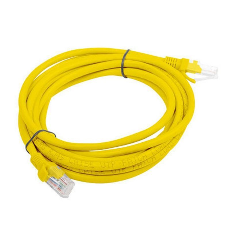 Lanberg Cable UTP Cat 6 5m Amarillo