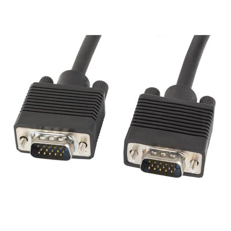 Lanberg Cable VGA Macho Macho 10m Negro Ferrita