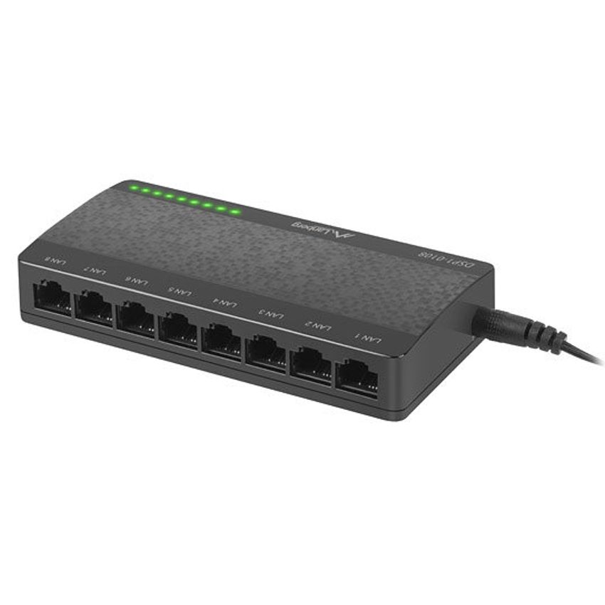 Lanberg DSP1-0108 Switch 8 Puertos 10/100 imagen 4