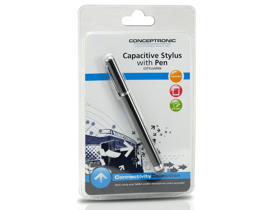 Lápiz Capacitativo Conceptronic con Bolígrafo CSTYLUSPEN imagen 3