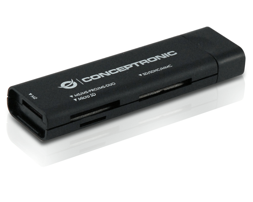Lector de Tarjetas Conceptronic de Viaje USB 3.0 CMULTITRVU3