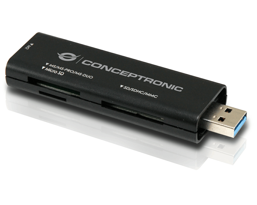 Lector de Tarjetas Conceptronic  de Viaje USB 3.0 CMULTITRVU3 imagen 4