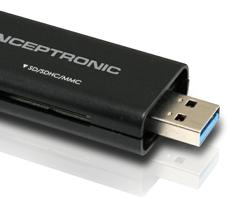 Lector de Tarjetas Conceptronic  de Viaje USB 3.0 CMULTITRVU3 imagen 5