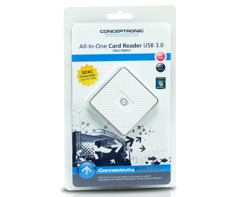 Lector de Tarjetas Conceptronic USB 3.0 ALL - IN -ONE CMULTIRWU3 imagen 4