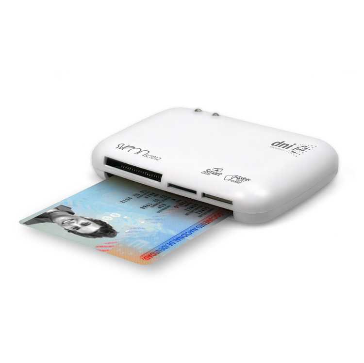 Lector tarjetas SVEON 43 en 1 con lector DNIe