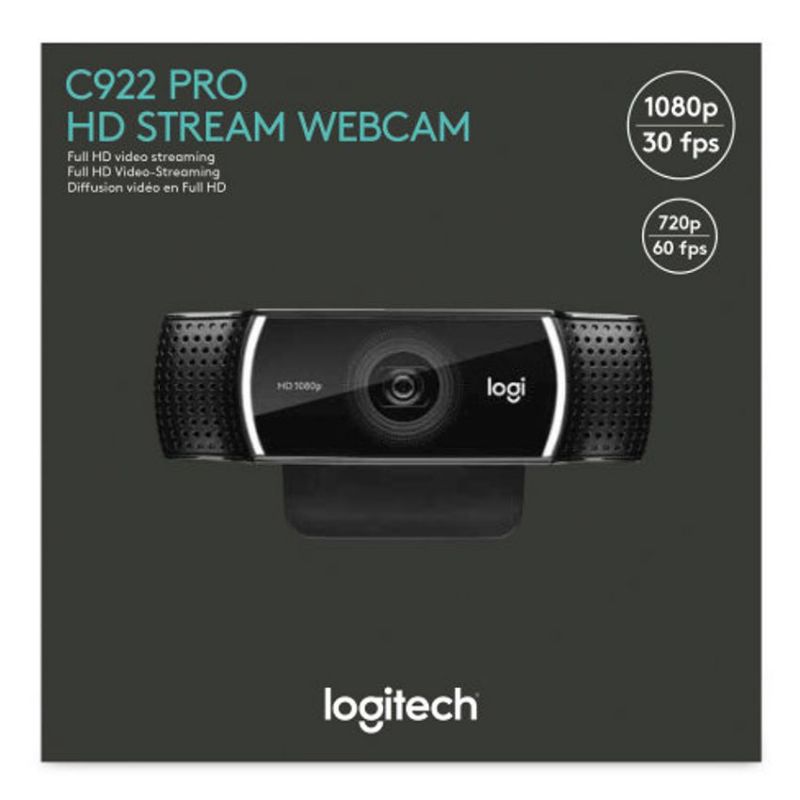 Logitech C922 Pro HD Stream Webcam 1080P imagen 5