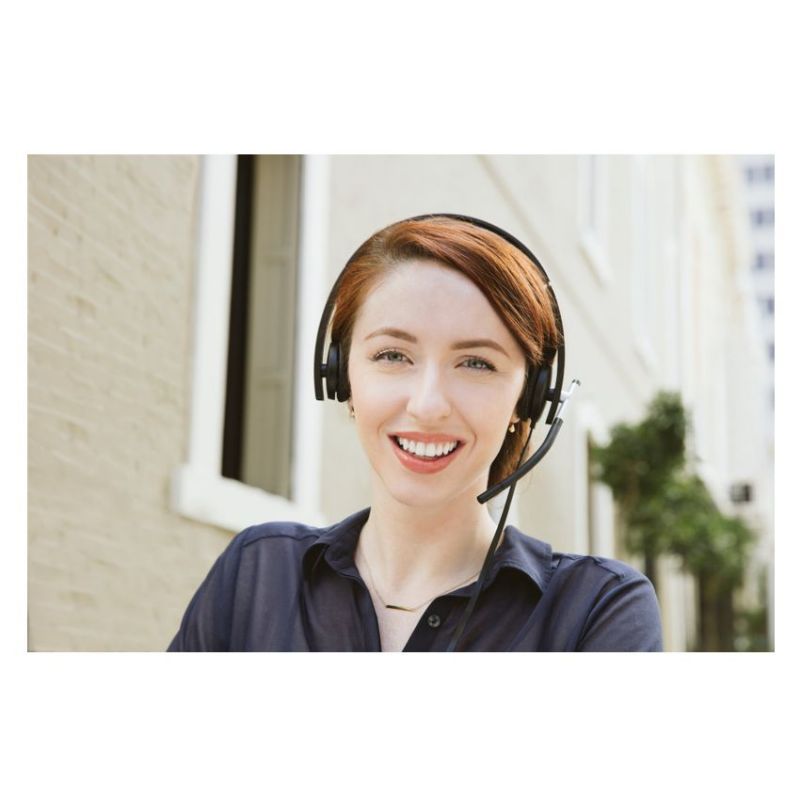 Logitech H650e Auriculares con Micrófono Negro imagen 4