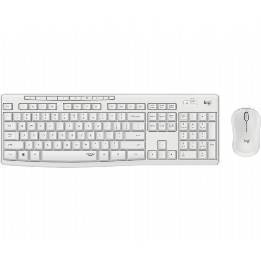 Logitech MK295 Teclado y Ratón Inalámbrico Blanco