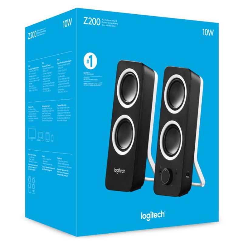 Logitech Z200 Altavoces 2.0 10W Negros imagen 5