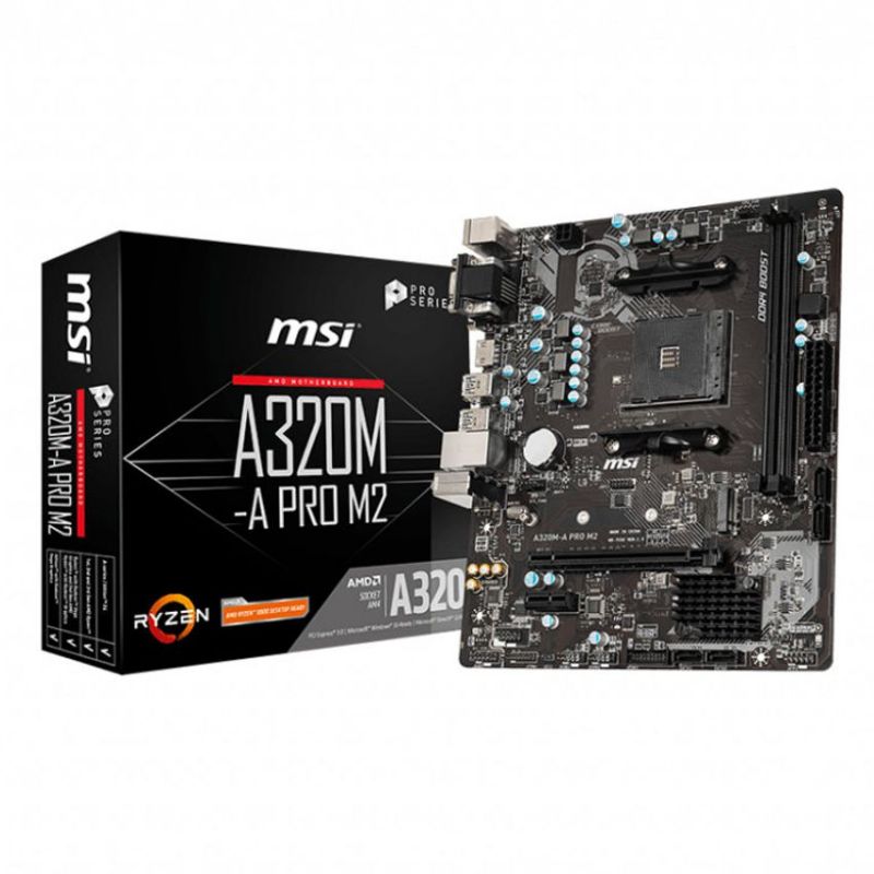 MSI A320M Pro-M2 v2 Placa Base MicroATX AM4
