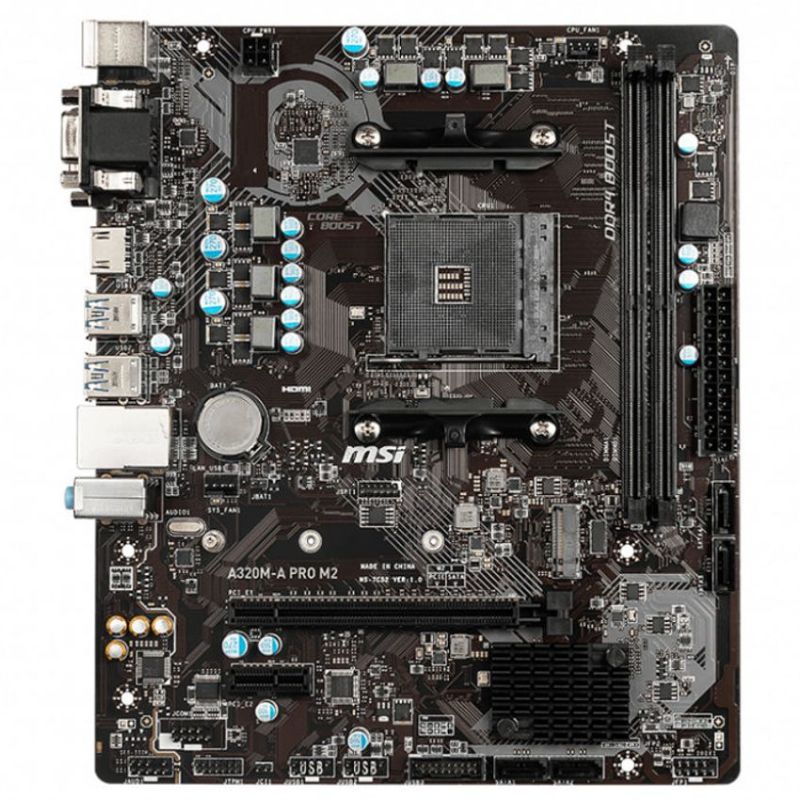 MSI A320M Pro-M2 v2 Placa Base MicroATX AM4 imagen 2