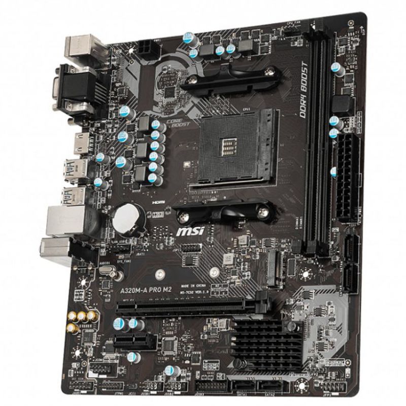 MSI A320M Pro-M2 v2 Placa Base MicroATX AM4 imagen 3