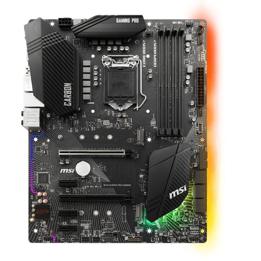 MSI B360 Gaming Pro Carbon imagen 2