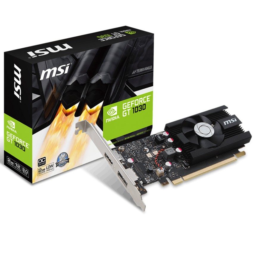 MSI GT1030 2GB DDR5 OC Low Profile