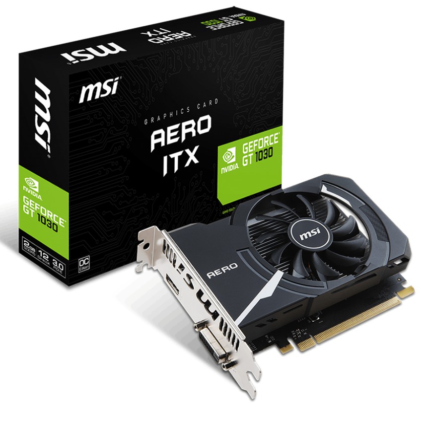 MSI GT1030 AERO ITX 2GB DDR5 OC