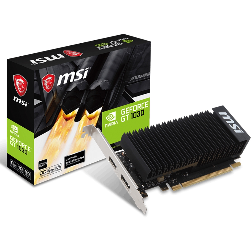MSI GeForce GT1030 2GB DDR5 LP OC