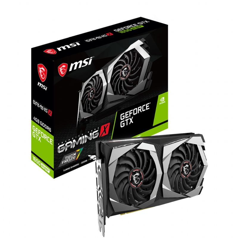 MSI GeForce GTX 1650 Super Gaming X 4 GB DDR6