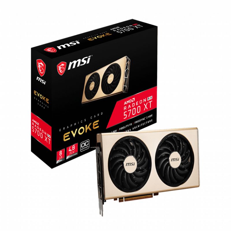 MSI Radeon RX 5700 XT Evoke 8 GB DDR6 OC