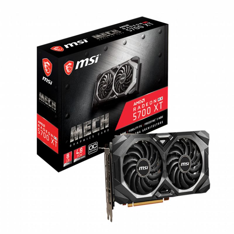 MSI Radeon RX 5700 XT Mechr 8 GB DDR6 OC Gaming
