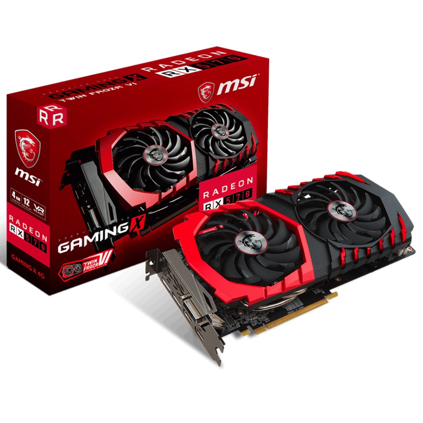 MSI Radeon RX570 4GB Gaming X