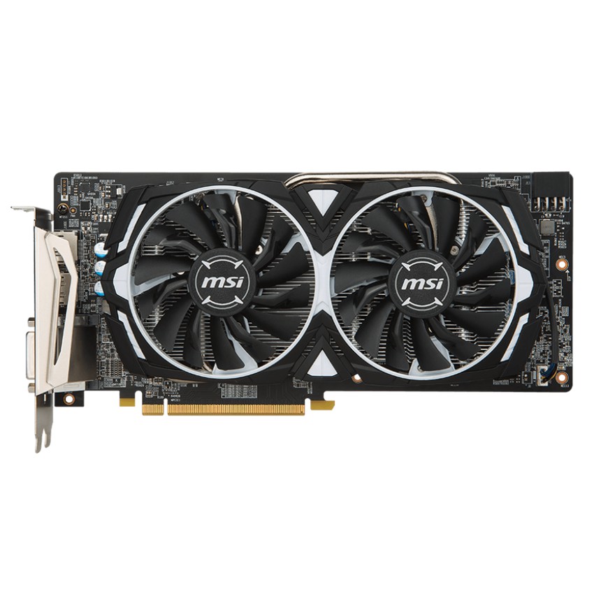 MSI Radeon RX580 Armor 8GB DDR5 OC imagen 2