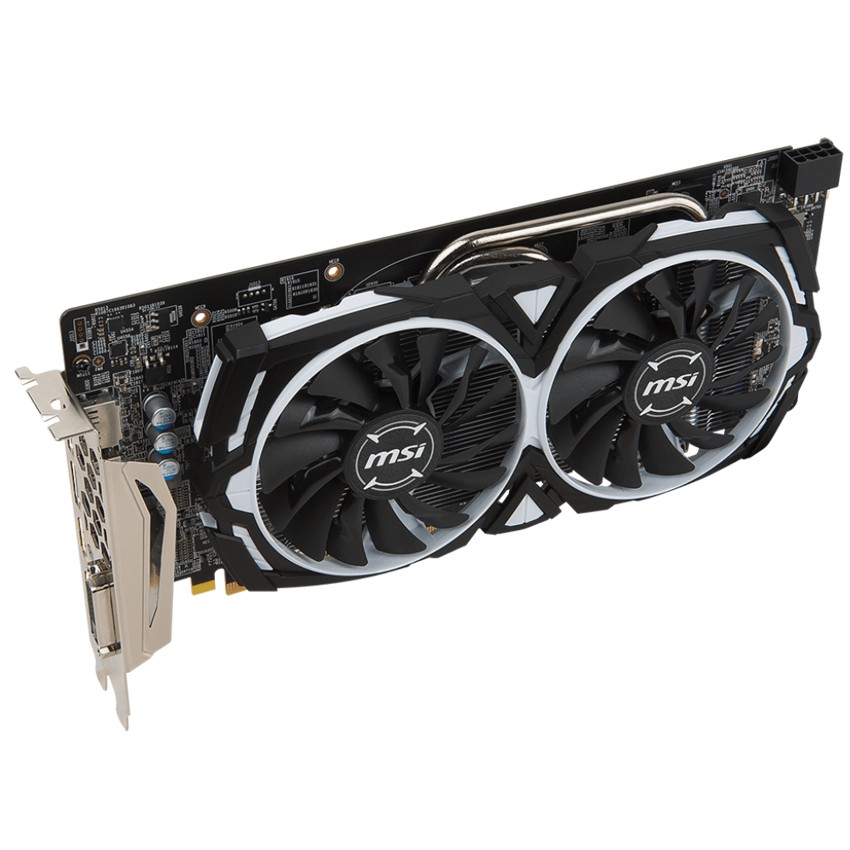 MSI Radeon RX580 Armor 8GB DDR5 OC imagen 4
