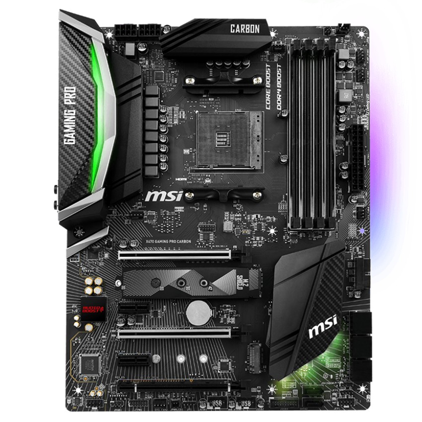 MSI X470 Gaming Pro Carbon imagen 2