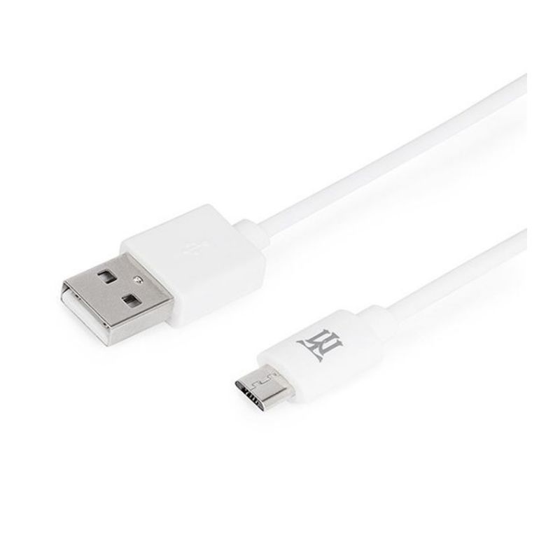 Maillon Cable USB 2.0 A Micro USB 1m Blanco