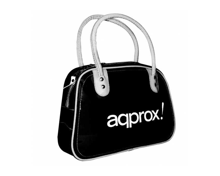 Maletin Bolso APPROX portatil 10.2" Diseño Retro Negro APPNBR01B