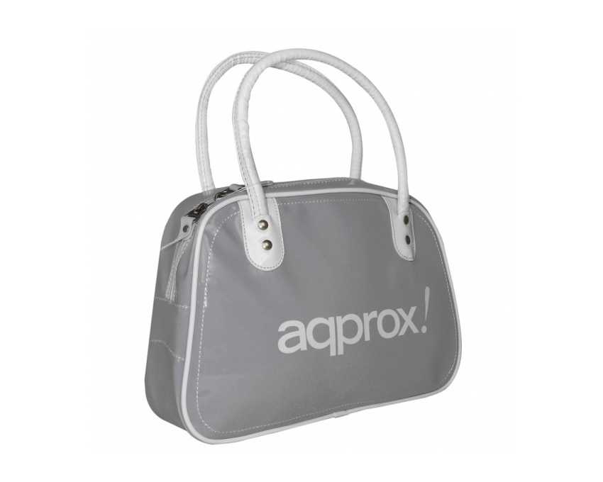 Maletin Bolso APPROX portatil 10.2" Diseño Retro Plata APPNBR01G
