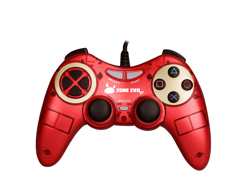 Mando para juegos ZONE EVIL ZE-JPD010 Rojo imagen 2