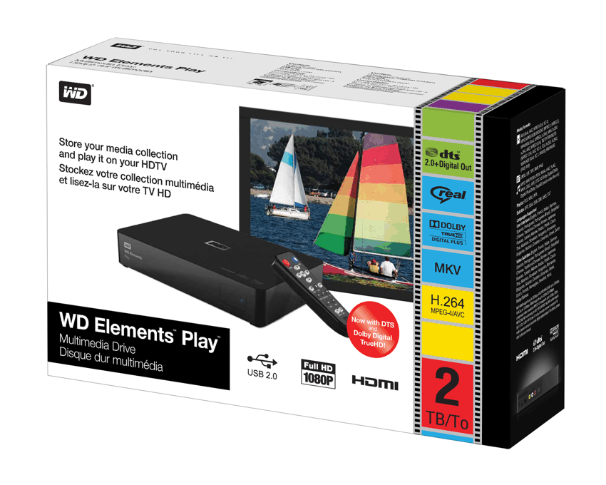 MediaPlayer Western Digital 2Tera Elements Play imagen 5
