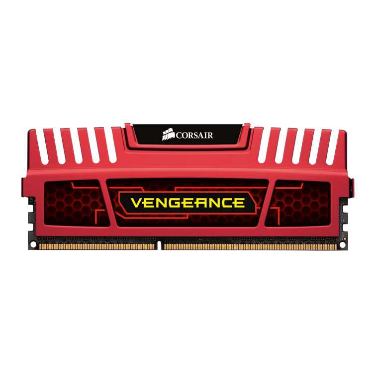 Memoria CORSAIR DDR3 - 2x4GB - 1600Mhz Red Edition