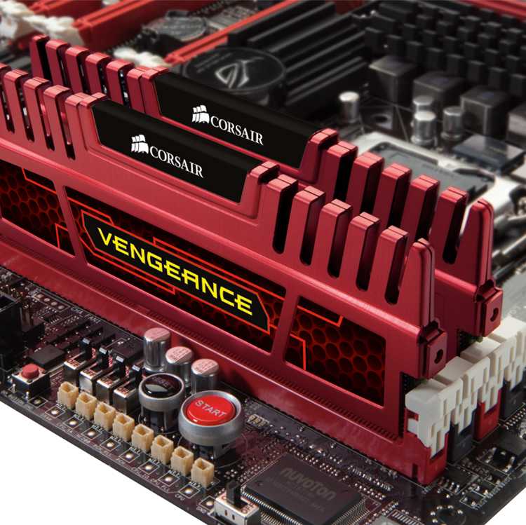Memoria CORSAIR DDR3 - 2x4GB - 1600Mhz Red Edition imagen 2