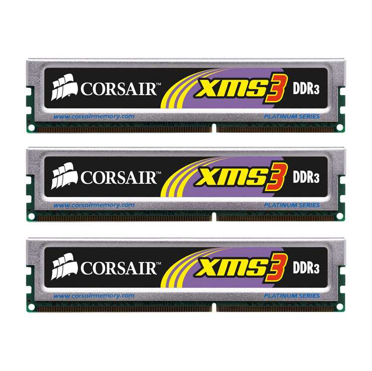 Memoria CORSAIR TR3X6G1600C9 - DDR3 - 3x2GB imagen 2