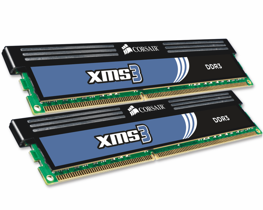 Memoria Corsair 8 Gb. (2x4Gb) 1600 Mhz Serie XMS3 with Classic Heat Spreader