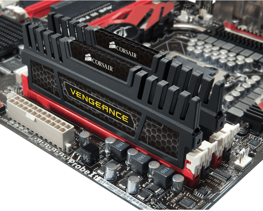 Memoria Corsair 8 Gb. (2x4Gb) DDR3 1600 Mhz Vengance Black imagen 2