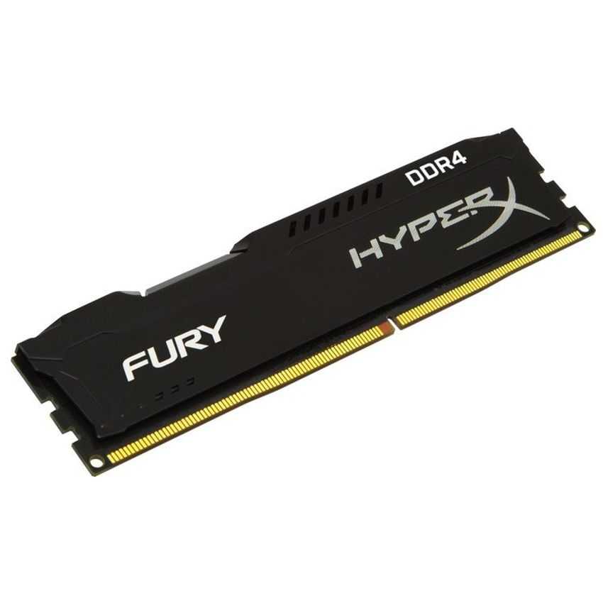 Memoria DIMM Kingston 4 Gb. DDR4 2666 HyperX Fury BLACK HX426C15FB/4
