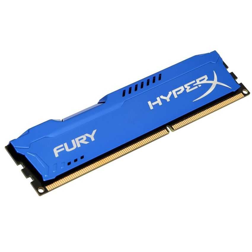 Memoria DIMM Kingston 8 Gb. DDR3 1600 HyperX Fury BLUE HX316C10F/8