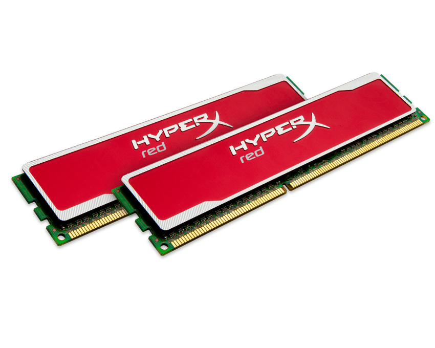 Memoria Kingston 8 Gb. (2x4Gb) DDR3 1600 Mhz XMP HyperX Red Edition