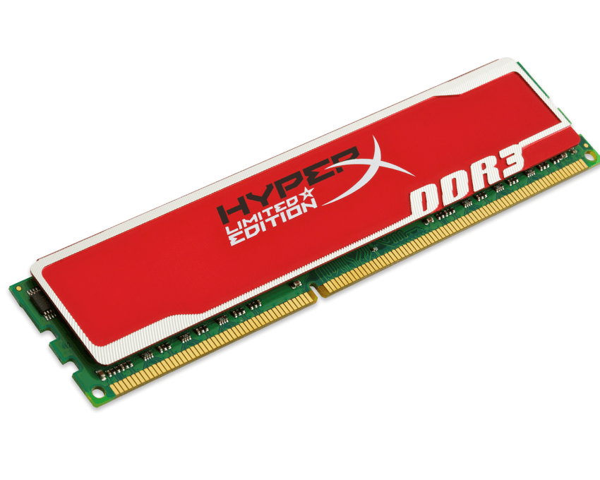 Memoria Kingston DDR3 4GB PC1333 Hyperx Blu - Rojo - Cl9