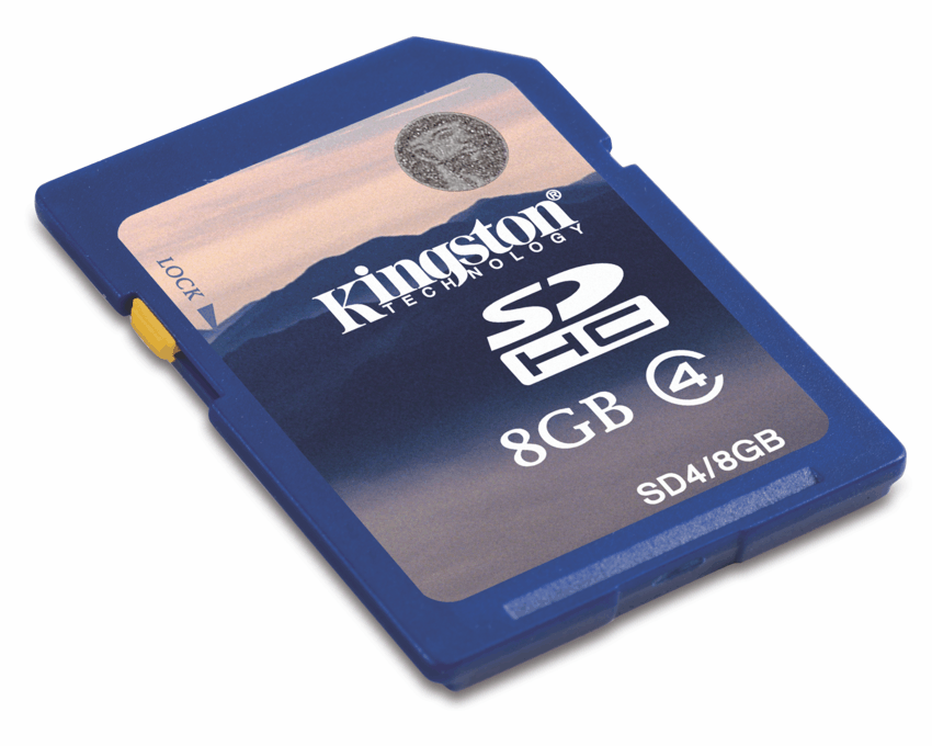 Memoria SDHC Kingston 8 Gb. imagen 2
