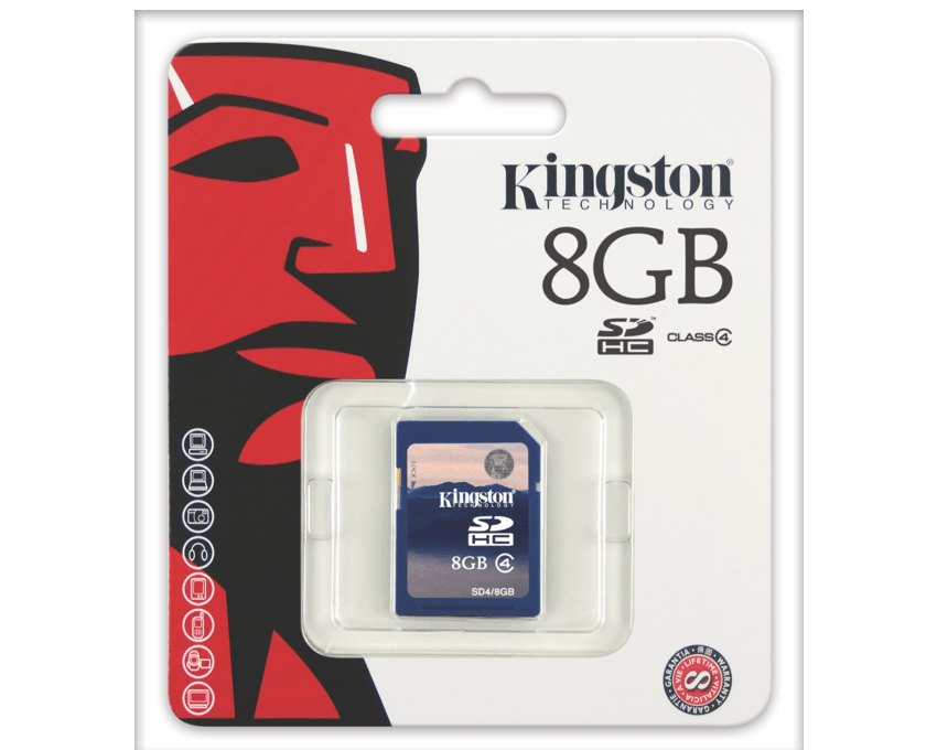 Memoria SDHC Kingston 8 Gb. imagen 3