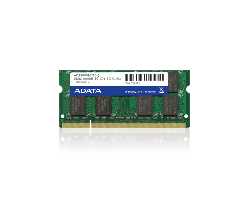 Memoria SODIMM A-DATA 2 GB. DDR2 800 Mhz