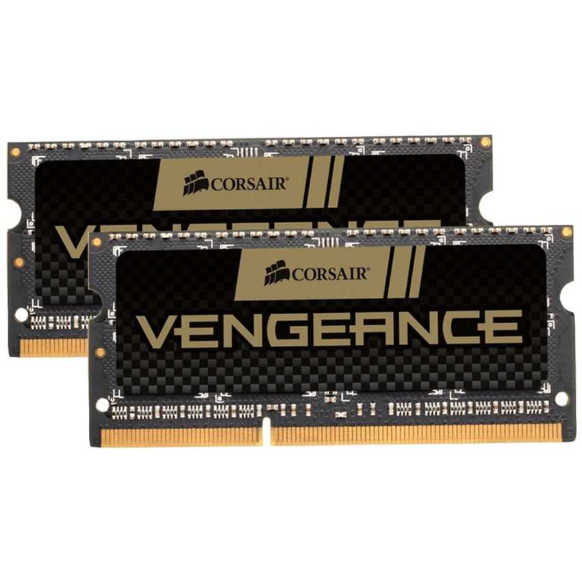 Memoria SODIMM Corsair 2 x 8 Gb. DDR3 1600 Vengance CMSX16GX3M2A1600C10