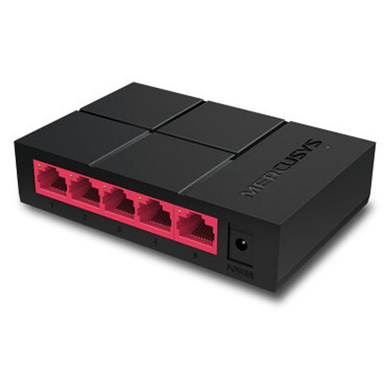 Mercusys MS105G Switch 4 Puertos 10/100/1000 imagen 3