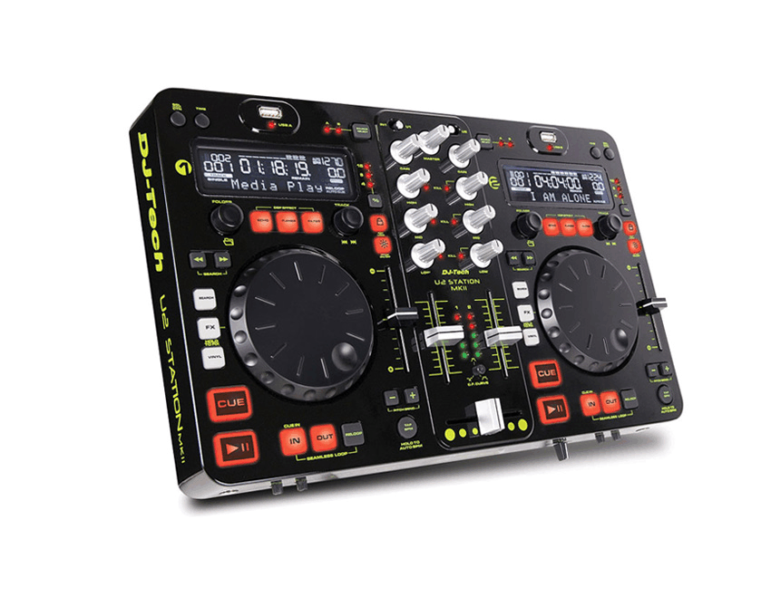 Mesa Mezclas DJ TECH U2 Station MKII Scratch USB imagen 5