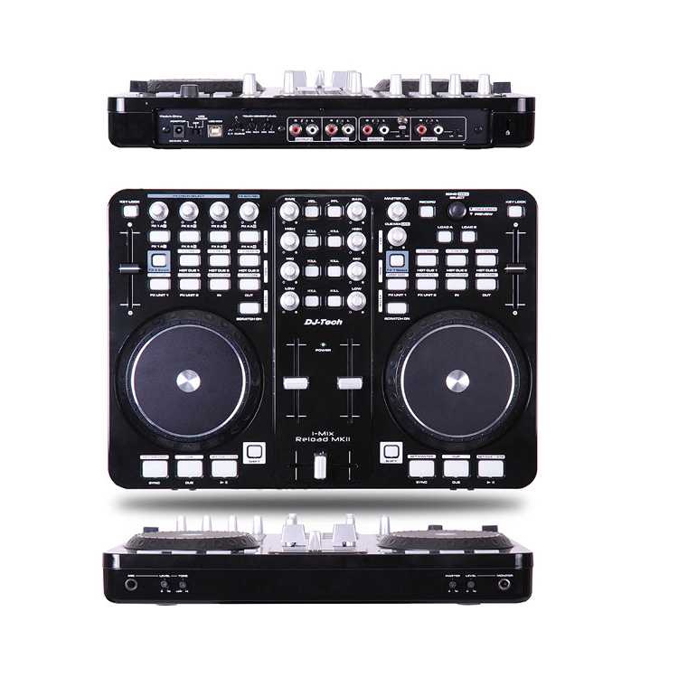 Mesa Mezclas DJ TECH i-Mix Reload MKII Scratch USB imagen 4